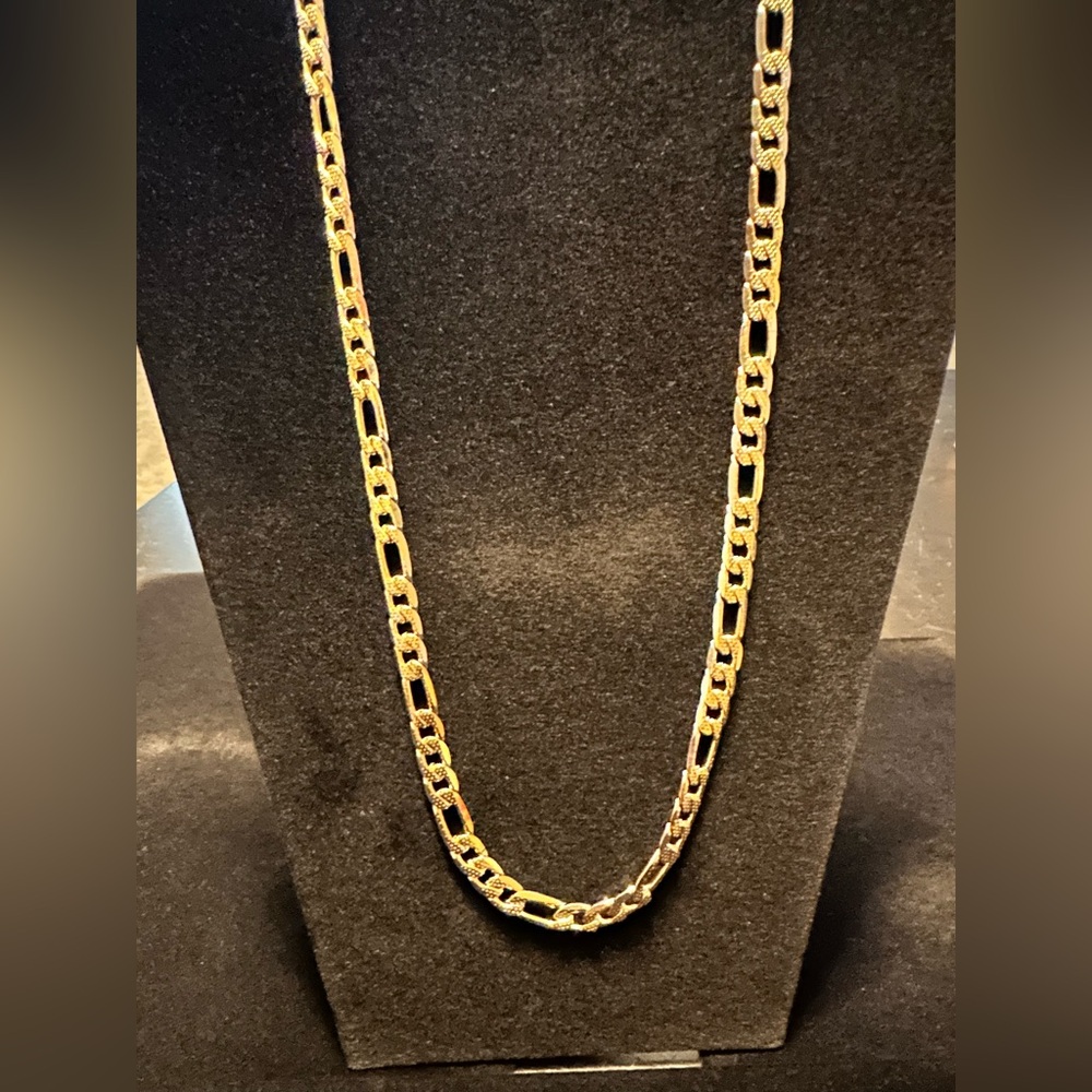Stainless Steel Chain Necklace and Bracelet Set - Picture 3 of 6